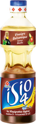 vinaigrette légère Isio 4  vinaigre balsamique et saveur basilic