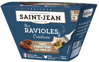 Box de Ravioles sauce forestière aux morilles