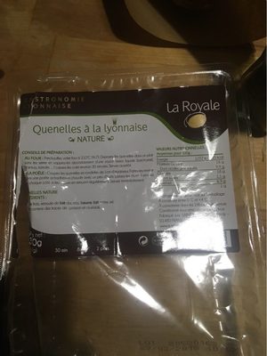 Quenelles à la lyonnaise Nature