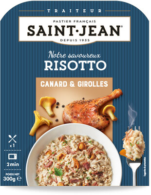 Risotto canard & girolles