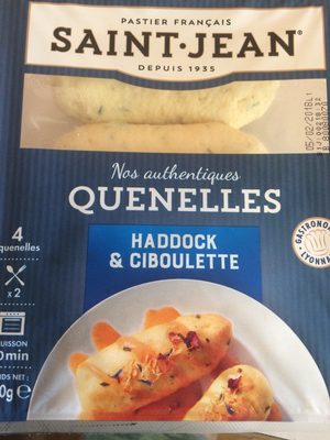 Quenelles de haddock à la ciboulette