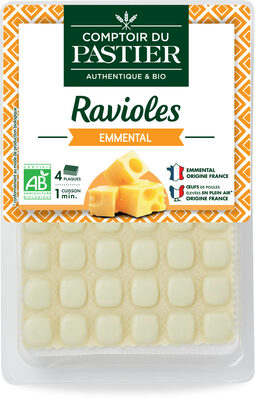 Ravioles emmental BIO