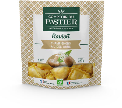 Ravioli champignons ail des ours BIO