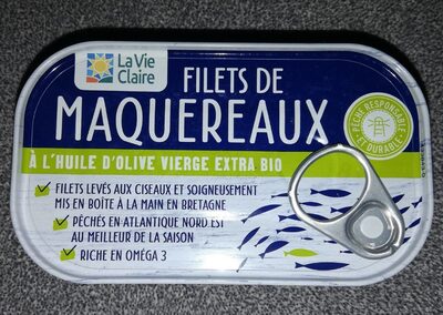 Filets de maquereaux à l'huile d'olive