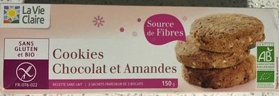 Cookies aux Pépites de Chocolat (Moins de Matières Grasses)