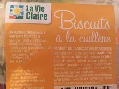 Biscuit a la cuilliere