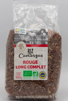 Riz de Camargue rouge complet