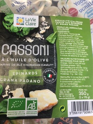 Cassoni à l'huile d'olive