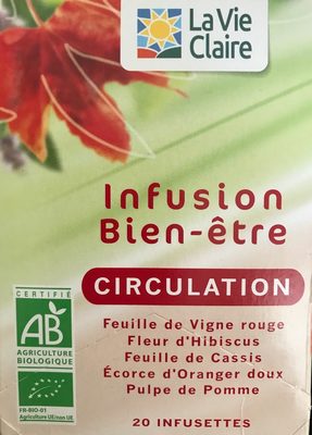 Infusion Bien Etre Circulation