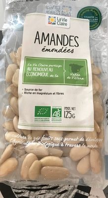 Amandes émondées