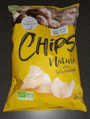 Chips nature salée au Sel de Guérande