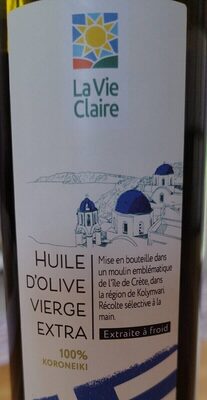 Huile d'olive vierge extra