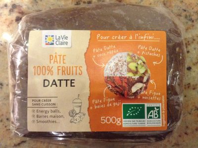 Pâte 100% Fruits Datte