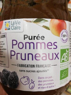 Purée pommes pruneaux