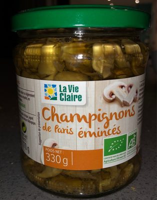 Champignons de paris émincés