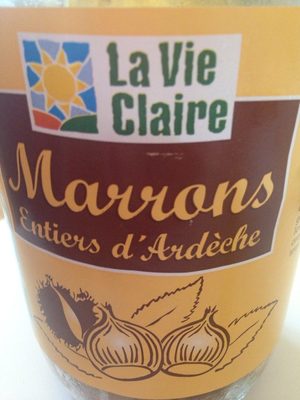 Marrons entiers d'Ardèche