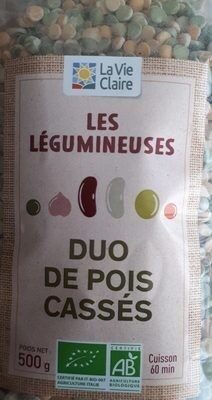 Les légumineuses : duo de pois cassés