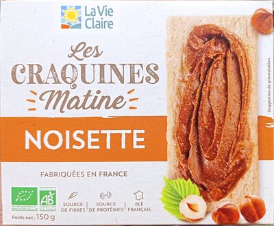 Les craquines matine noisette