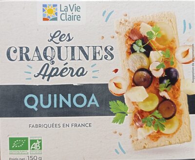 Les craquines apéro quinoa