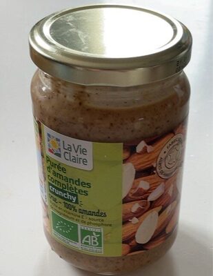 Purée d’amande complètes