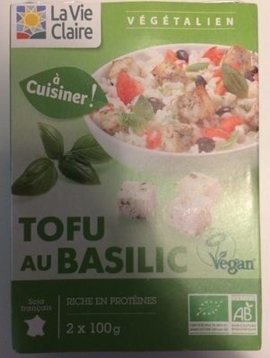 Tofu au basilic