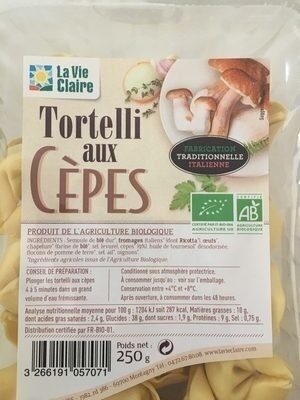 Tortilliez cèpes