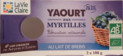 Yaourt aux Myrtilles au Lait de Brebis