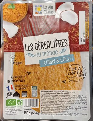 Les céréalières du monde curry & coco