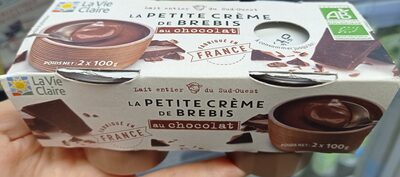 La petite crème de brebis au chocolat