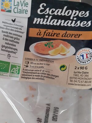 Escalopes milanaises