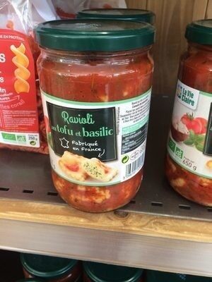 Ravioli au tofu