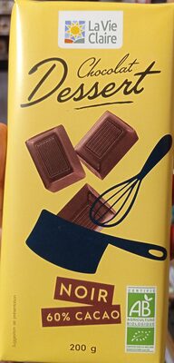 Chocolat dessert noir 60%