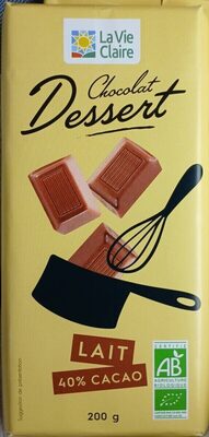 Chocolat dessert 40% cacao