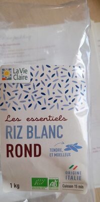 Riz rond blanc