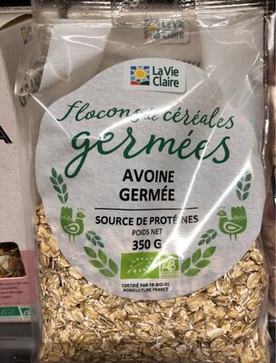 Flocons d'avoine germée