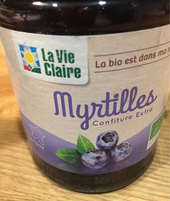 Confitures myrtilles