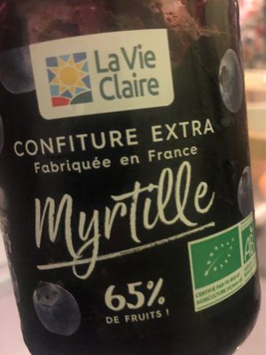 Confiture myrtille