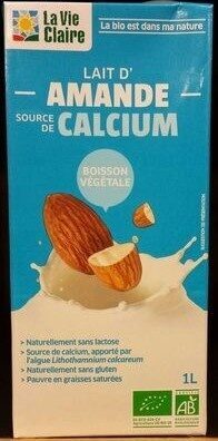 Lait d'amandes
