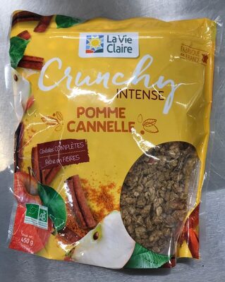 Crunchy intense pomme cannelle