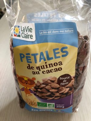 Pétales de quinoa au cacao