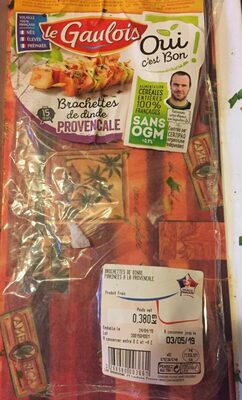 Brochette de dinde Provençale