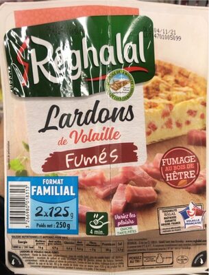 Lardons de volaille fumés