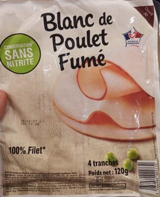 Blanc de poulet fumé