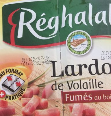 Réghalal Lardons de volaille fumés au bois de hêtre halal
