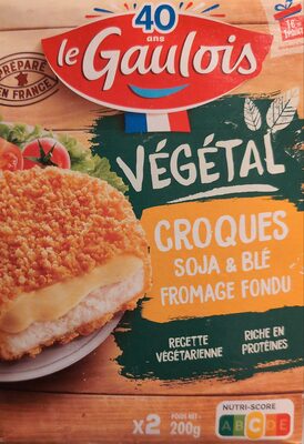 croques soja et blé le gaulois végétal