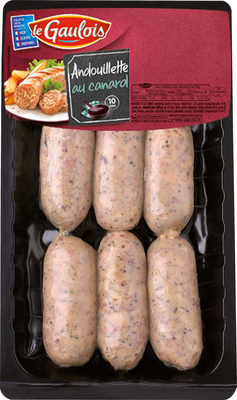 Mini andouillettes de canard x6