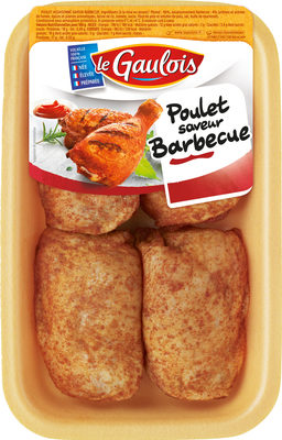 haut de cuisse de poulet x 4 barbecue s/at