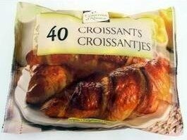 40 croissants crus