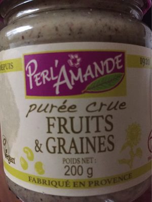 Purées  fruits secs et graines