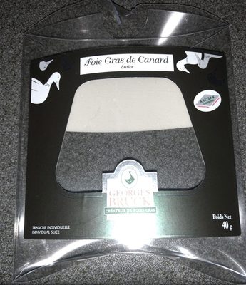 Tranche De Foie Gras De Canard Entier